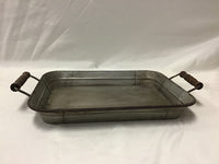Metal Tray with Handles - Small