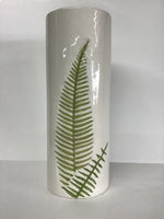 Double Fern Leaf Vase