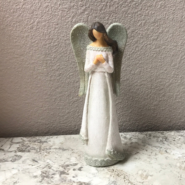 Resin Angel with Folded Hands