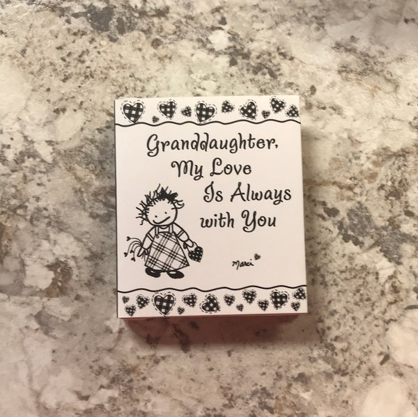 Granddaughter Small Book