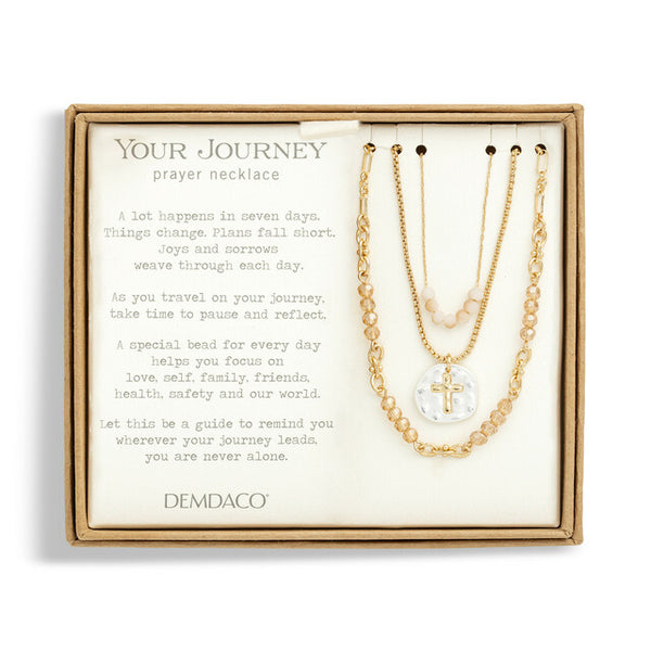 Beaded Prayer Necklace - Your Journey
