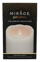 Mirage Medium White Candle