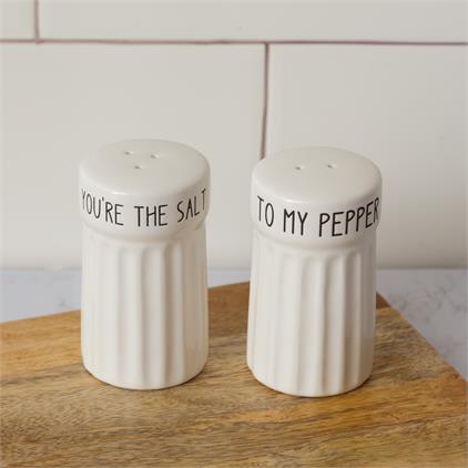 Salt And Pepper Shaker - Salt To My Pepper
