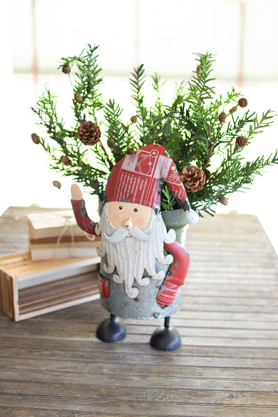 Iron Santa with Military Canister
