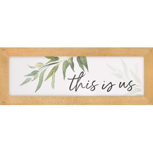 Small This is Us Wooden Sign